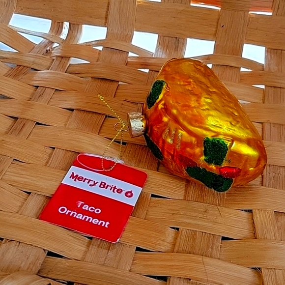 ๐ ๐ฎ ๐ญ FOOD ๐ ORNAMENTS HANGABLE HOT DOG, PIZZA SLICE AND TACO - Picture 4 of 4
